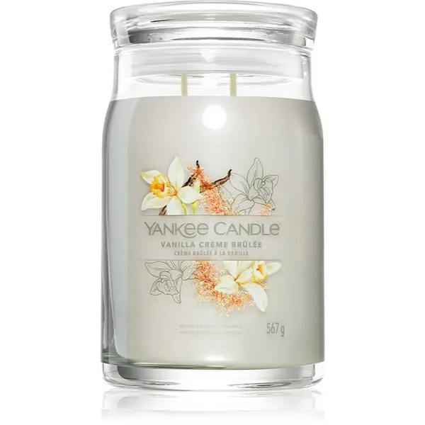 Yankee Candle Yankee Candle Vanilla Crème Brûlée mirisna svijeća 567 g