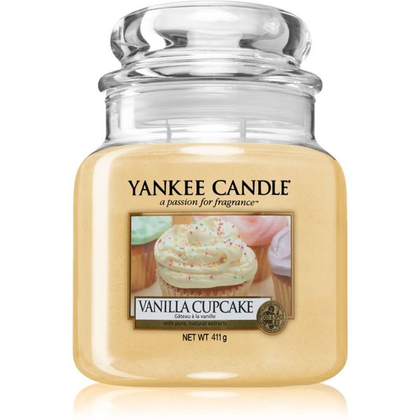 Yankee Candle Yankee Candle Vanilla Cupcake mirisna svijeća Classic srednja 411 g