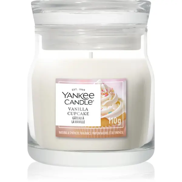 Yankee Candle Yankee Candle Vanilla Cupcake mirisna svijeća Signature 110 g