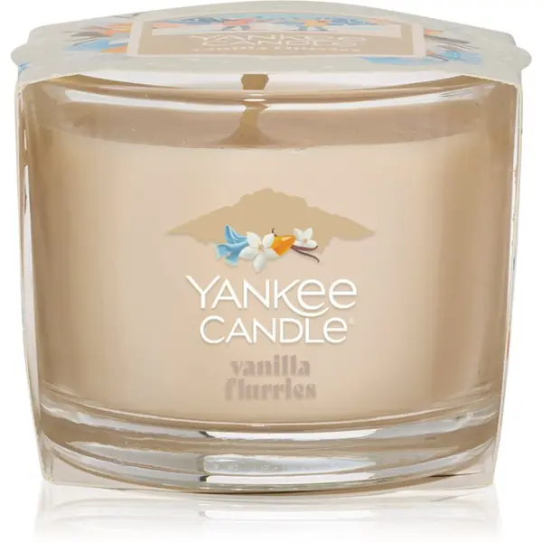 Yankee Candle Yankee Candle Vanilla Flurries mala mirisna svijeća bez staklene posude glass 37 g