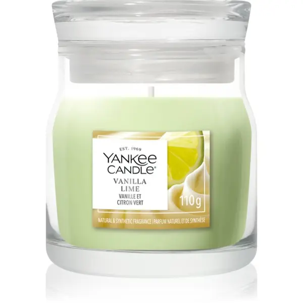 Yankee Candle Yankee Candle Vanilla Lime mirisna svijeća Signature 110 g