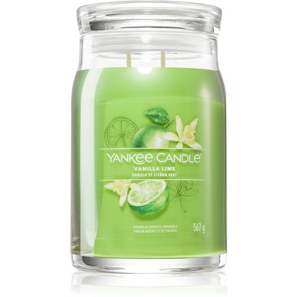 Yankee Candle Yankee Candle Vanilla Lime mirisna svijeća Signature 567 g