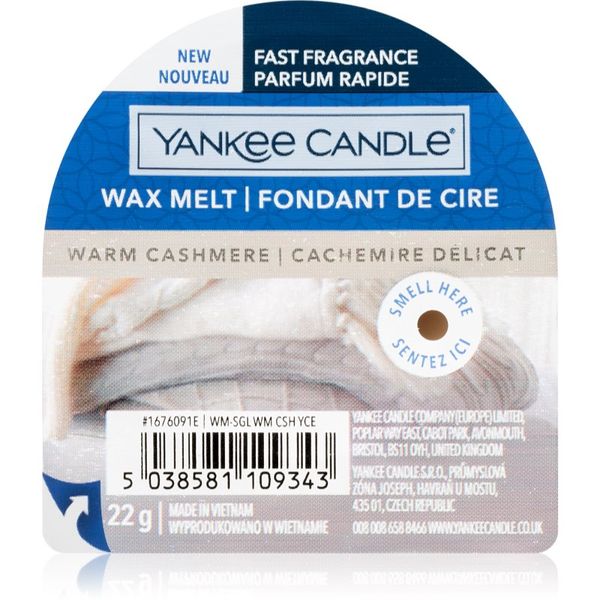 Yankee Candle Yankee Candle Warm Cashmere vosak za aroma lampu 22 g