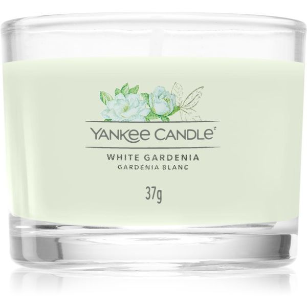 Yankee Candle Yankee Candle White Gardenia mala mirisna svijeća bez staklene posude Signature 37 g
