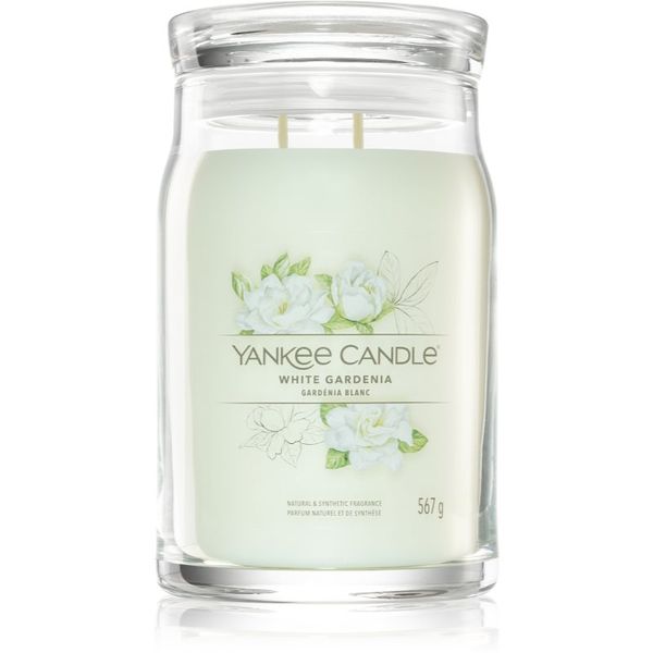 Yankee Candle Yankee Candle White Gardenia mirisna svijeća Signature 567 g