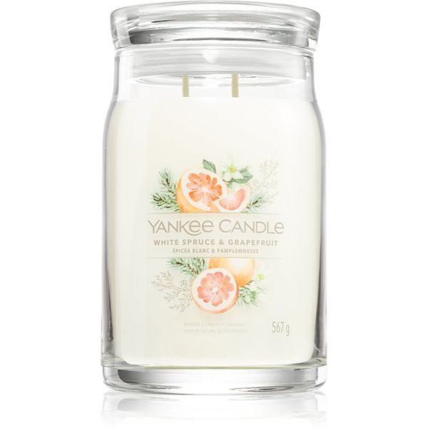 Yankee Candle Yankee Candle White Spruce & Grapefruit mirisna svijeća 567 g