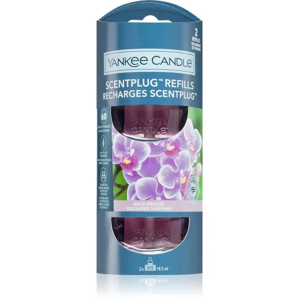 Yankee Candle Yankee Candle Wild Orchid zamjensko punjenje za električni difuzor 2x18.5 ml