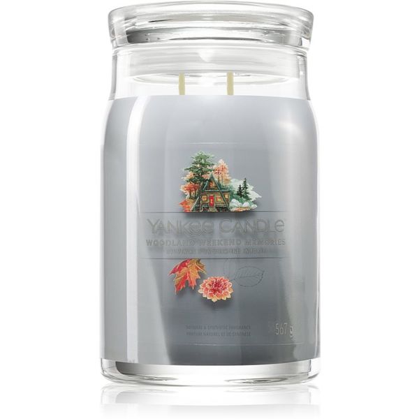 Yankee Candle Yankee Candle Woodland Weekend Memories mirisna svijeća 567 g