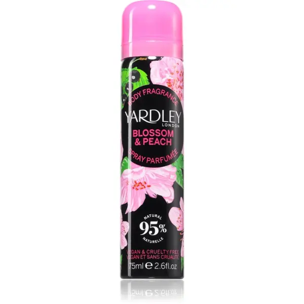 Yardley Yardley Blossom & Peach sprej za tijelo za žene 75 ml
