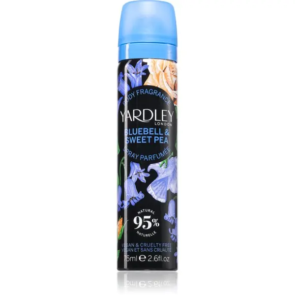 Yardley Yardley Bluebell & Sweetpea sprej za tijelo za žene 75 ml