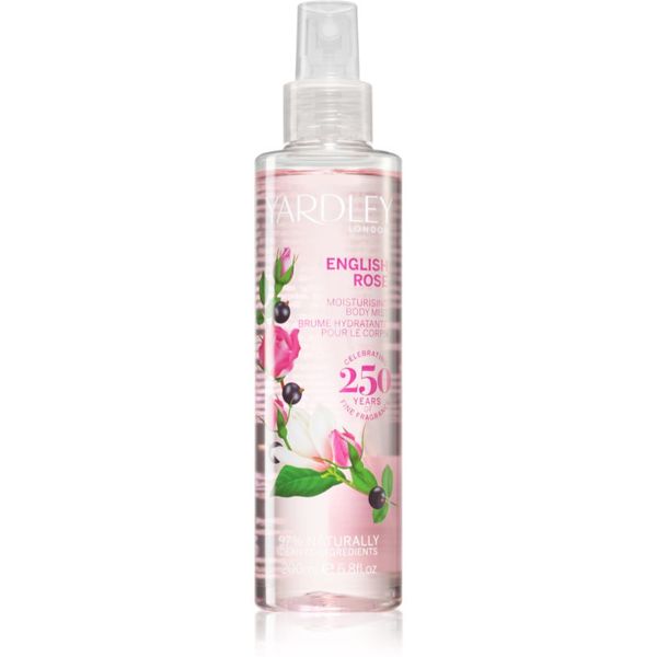 Yardley Yardley English Rose hidratantni sprej za tijelo za žene 200 ml