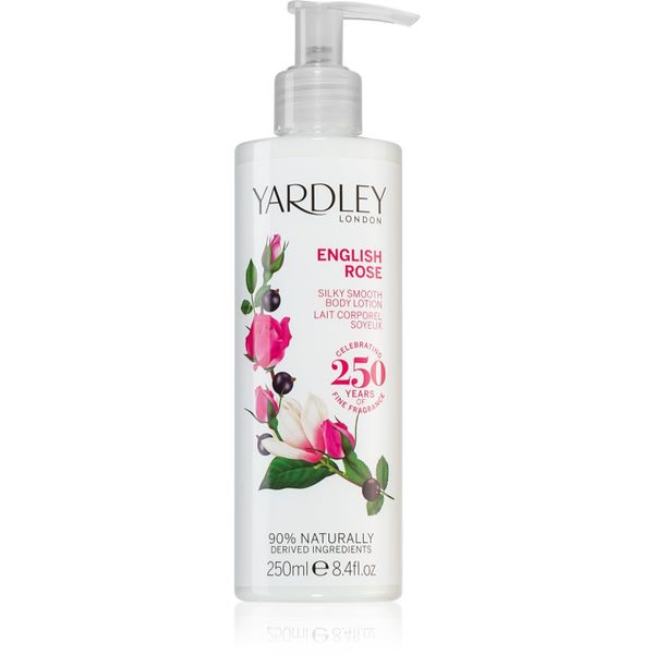 Yardley Yardley English Rose omekšavajuća mlijeko za tijelo 250 ml