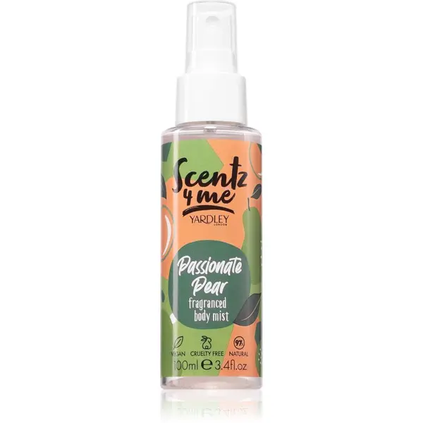 Yardley Yardley Scentz 4 Me Passionate Pear magla za tijelo za žene 100 ml