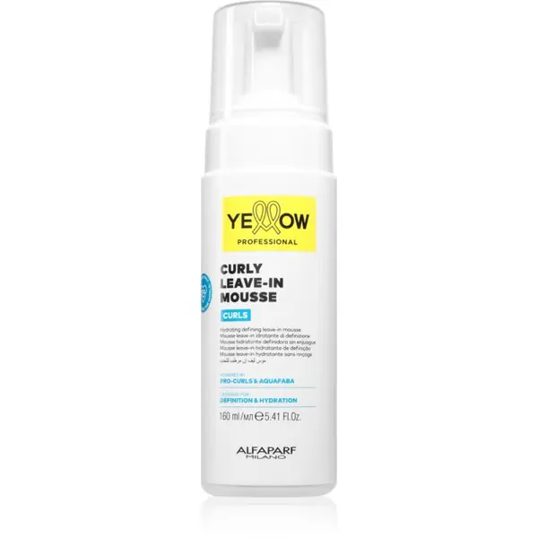 Yellow Professional Yellow Professional Curls Curly Leave-in Mousse njega bez ispiranja za kovrčavu kosu 160 ml