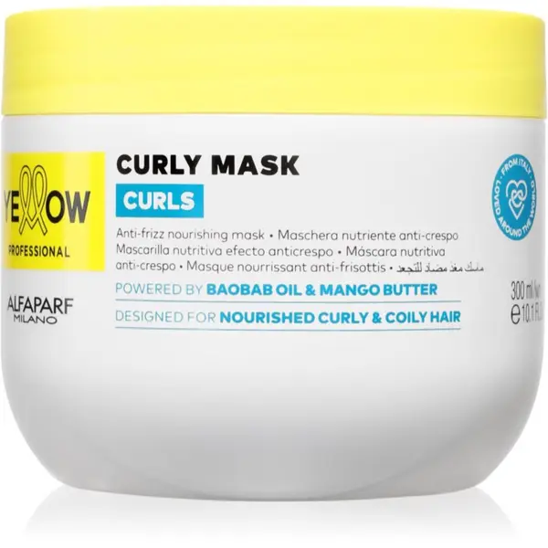 Yellow Professional Yellow Professional Curls Curly Mask maska za valovitu i kovrčavu kosu 300 ml