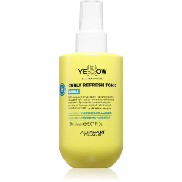 Yellow Professional Yellow Professional Curls Curly Refresh Tonic sprej za kovrčavu kosu 150 ml