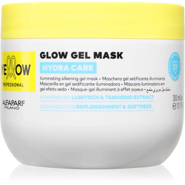Yellow Professional Yellow Professional Hydra Care Glow Gel Mask gel maska za sve tipove kose 300 ml