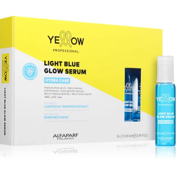 Yellow Professional Yellow Professional Hydra Care Light Blue Serum posvjetljujući serum za sve tipove kose 6x13 ml