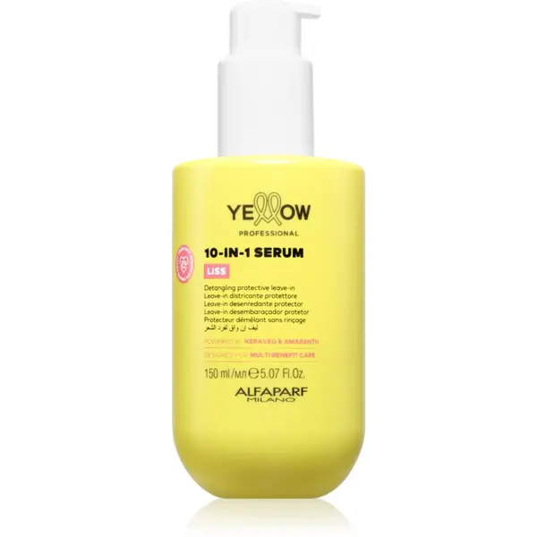 Yellow Professional Yellow Professional Liss 10-IN-1 Serum serum bez ispiranja za zaglađivanje kose 150 ml