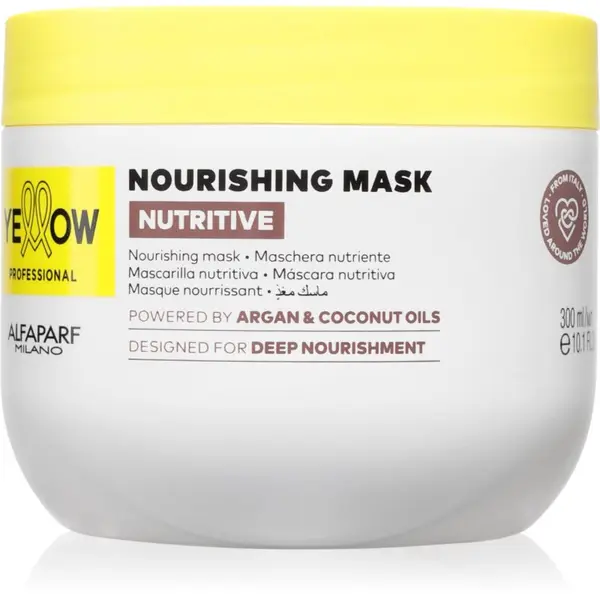 Yellow Professional Yellow Professional Nutritive Nourishing mask hranjiva maska za suhu i lomljivu kosu 300 ml