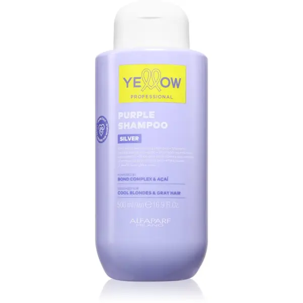 Yellow Professional Yellow Professional Silver Purple Shampoo šampon neutralizirajući žuti tonovi 500 ml