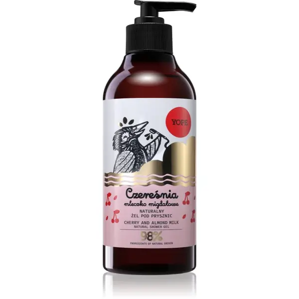 Yope Yope Cherry & Almond Milk prirodni gel za tuširanje 400 ml