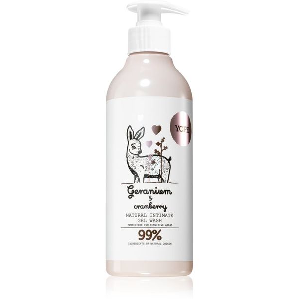 Yope Yope Geranium & Cranberry gel za intimnu higijenu 300 ml