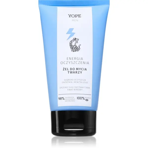 Yope Yope Men Wood hidratantni gel za čišćenje za muškarce 160 ml