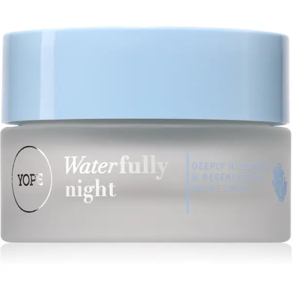 Yope Yope Waterfully Deeply Hydrating & Regenerating Night Cream hidratantna noćna krema 50 ml