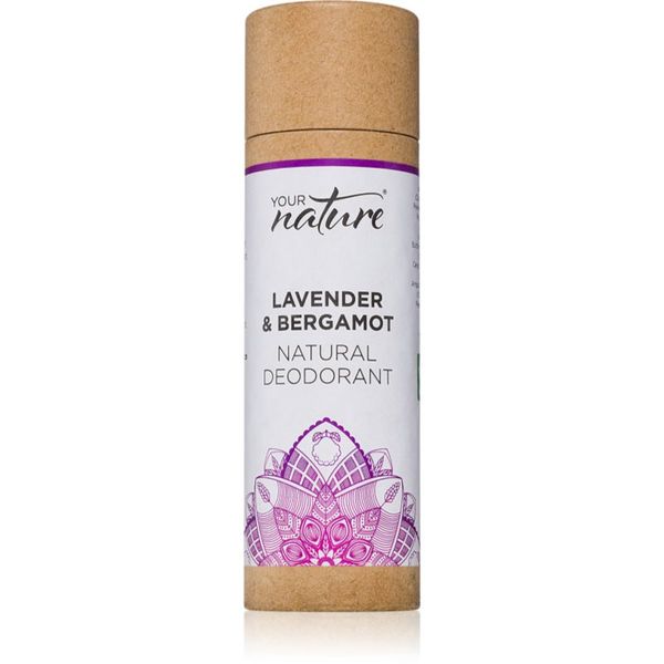 Your Nature Your Nature Natural Deodorant čvrsti dezodorans Lavender & Bergamot 70 g