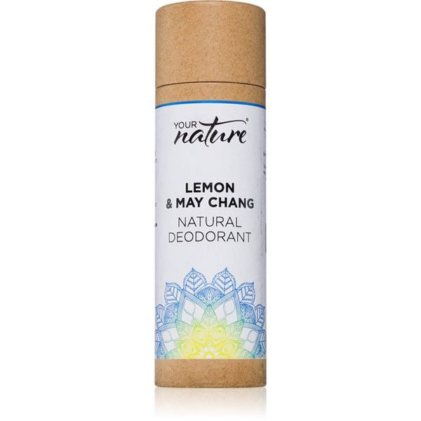 Your Nature Your Nature Natural Deodorant čvrsti dezodorans Lemon & May Chang 70 g