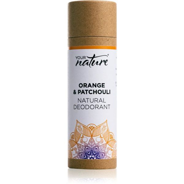 Your Nature Your Nature Natural Deodorant čvrsti dezodorans Orange & Patchouli 70 g