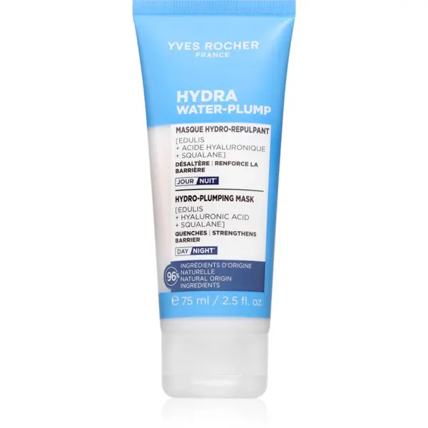 Yves Rocher Yves Rocher Hydra Water-Plump hidratantna maska za zaglađivanje za dan i noć 75 ml