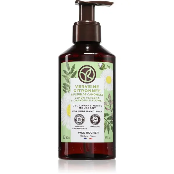 Yves Rocher Yves Rocher Lemon Verbena & Chamomile Flower tekući sapun za ruke parfemi Lemon Verbena & Chamomile Flower 190 ml