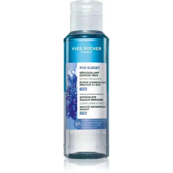 Yves Rocher Yves Rocher Pur Bleuet dvofazno sredstvo za skidanje make-upa oko očiju 100 ml
