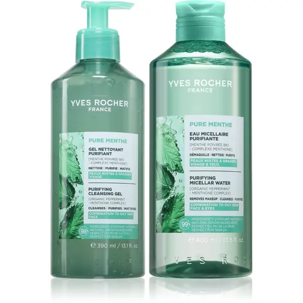 Yves Rocher Yves Rocher Pure Menthe set za lice