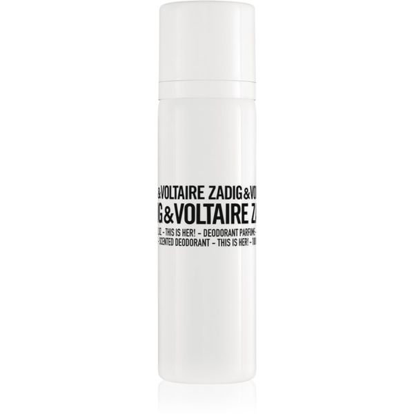 Zadig & Voltaire Zadig & Voltaire THIS IS HER! dezodorans u spreju za žene 100 ml