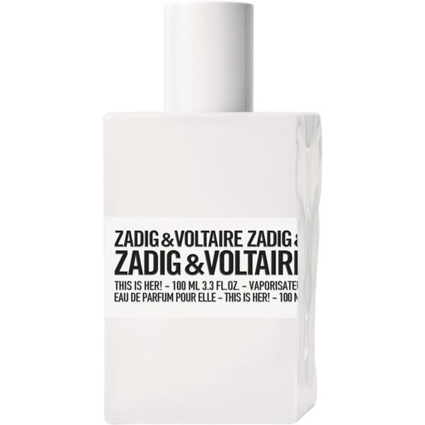 Zadig & Voltaire Zadig & Voltaire THIS IS HER! parfemska voda za žene 100 ml
