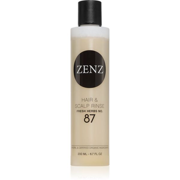 ZENZ Organic ZENZ Organic Fresh Herbs No. 87 intenzivna njega za obnovljanje vlasišta 200 ml