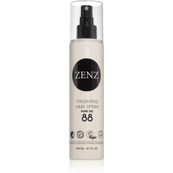 ZENZ Organic ZENZ Organic Pure No. 88 lak za kosu za jako učvršćivanje 200 ml