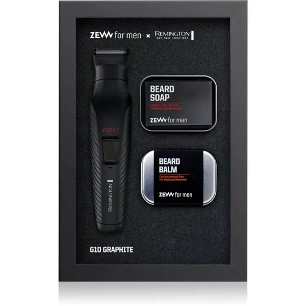 Zew For Men Zew For Men Remington G10 Graphite komplet za precizno podrezivanje brde i dlačica na tijelu
