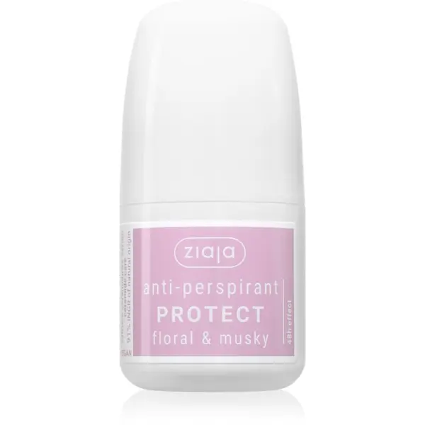 Ziaja Ziaja Antiperspirant Protect antiperspirant roll-on parfemi Floral & Musky 60 ml