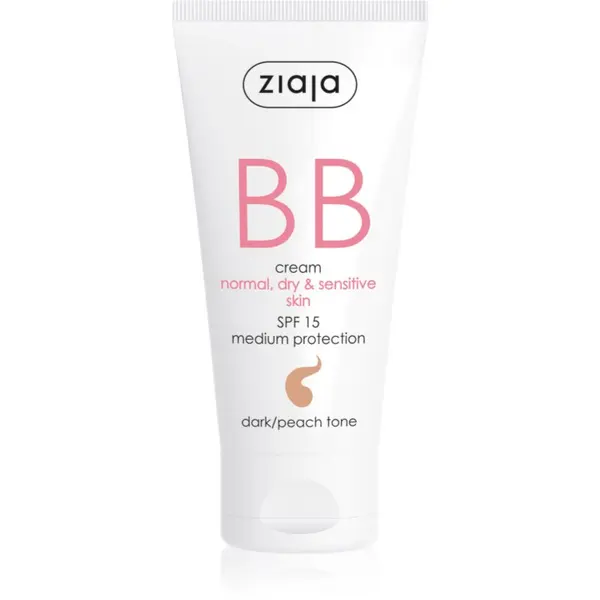 Ziaja Ziaja BB Cream BB krema za normalnu i suhu kožu lica nijansa Dark Peach 50 ml