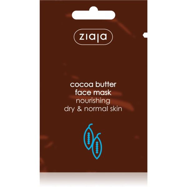 Ziaja Ziaja Cocoa Butter hranjiva maska za normalno i suho lice 7 ml