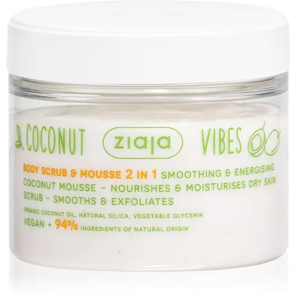 Ziaja Ziaja Coconut Vibes piling za tijelo s hidratantnim učinkom 270 ml