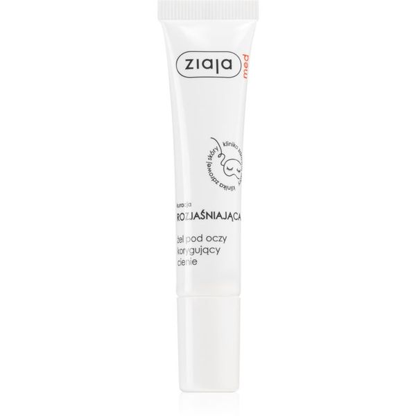 Ziaja Med Ziaja Med Brightening Care gel za oči protiv tamnih krugova 15 ml