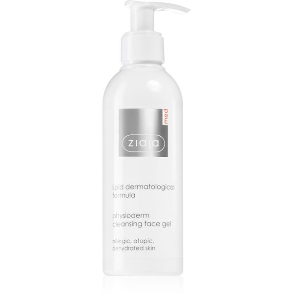 Ziaja Med Ziaja Med Lipid Dermatological Formula fiziološki gel za čišćenje atopične i kože lica sklone alergijama 200 ml