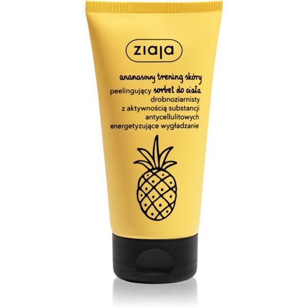 Ziaja Ziaja Pineapple nježni sorbet za tijelo s piling učinkom 160 ml