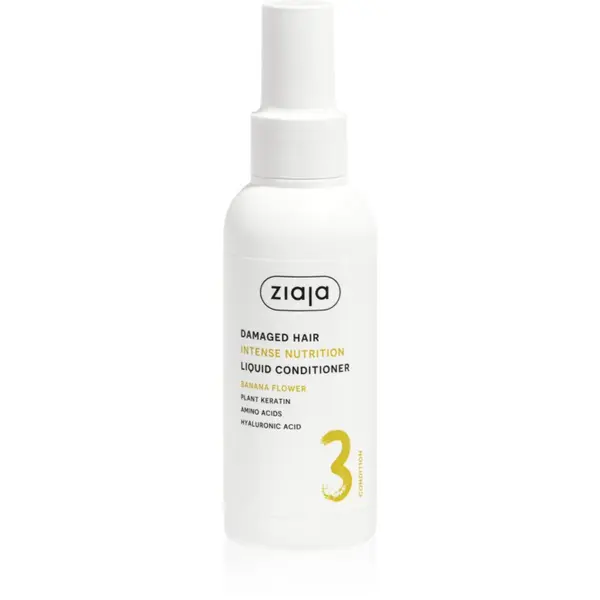 Ziaja Ziaja Plant Essentials Banana Flower regenerator bez ispiranja za oštećenu kosu 125 ml