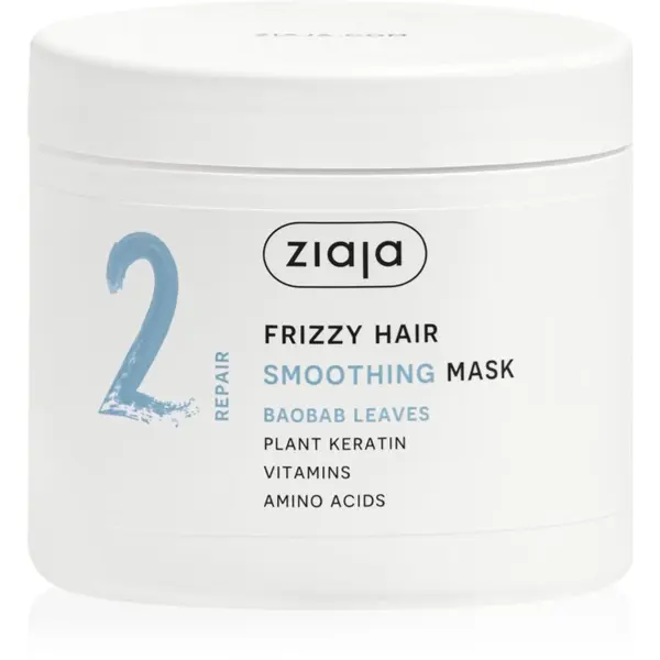 Ziaja Ziaja Plant Essentials Baobab Leaves maska za zaglađivanje za kovrčavu kosu 350 ml
